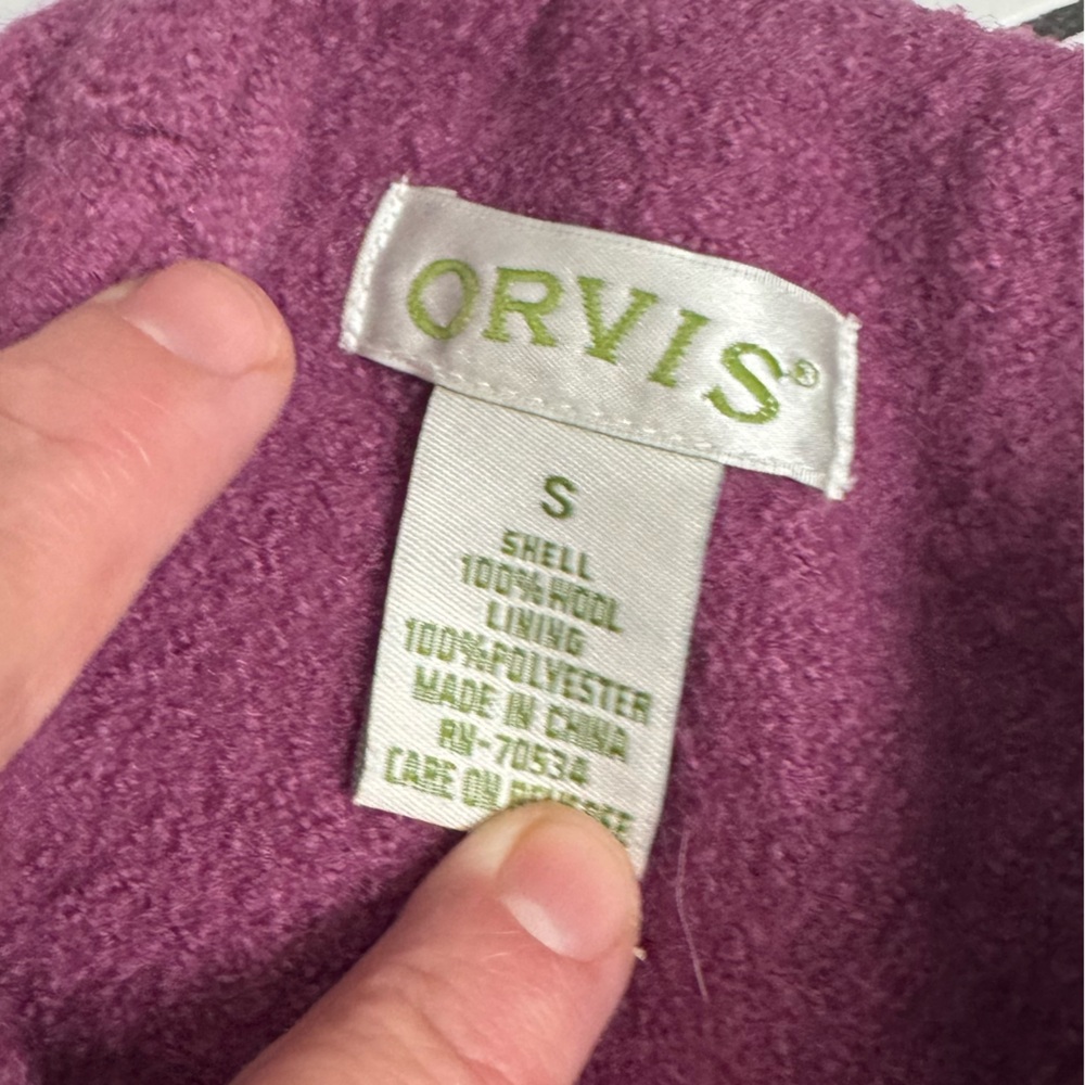 Orvis wool Blazer jacket size small - Picture 2 of 3